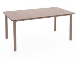 Taula Jardí Rectangular Salt Marró Terra