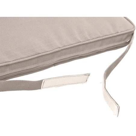 Cojín Silla Exterior Con Velcro Korai Topo