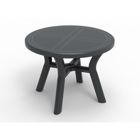 Mesa Jardín Redonda Jamp Gris Volcánico