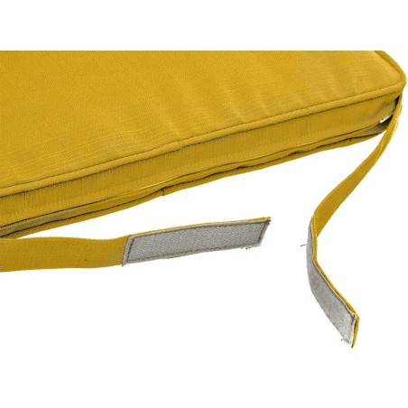 Cojín Silla Exterior Con Velcro Korai Mostaza
