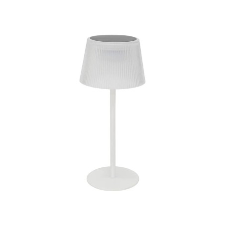 Lámpara De Mesa Solar Led Katy Blanco