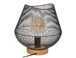 Lámpara De Mesa Jena Metal Negro