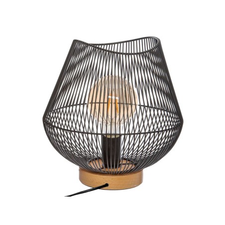 Lámpara De Mesa Jena Metal Negro