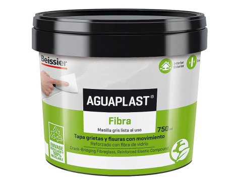 Aguaplast Fibra Masilla Gris