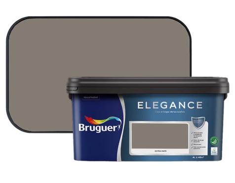 Pintura Bruguer Elegance Marrón Tierra