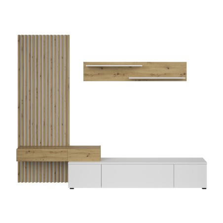 Mueble Salón Rebeca Plus Roble Cambrian Blanco