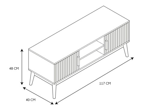 Mueble Tv Klaus Natural