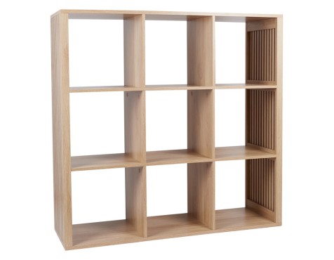 Estantería Klaus Natural 9 Cubos