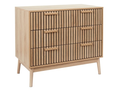 Calaixera Klaus Natural 3 Calaixos