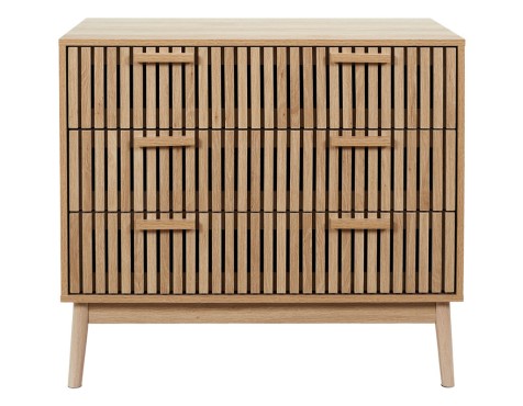 Calaixera Klaus Natural 3 Calaixos