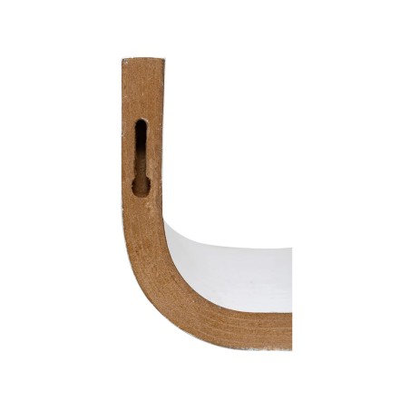 Estante De Pared Curvado Fixy Blanco