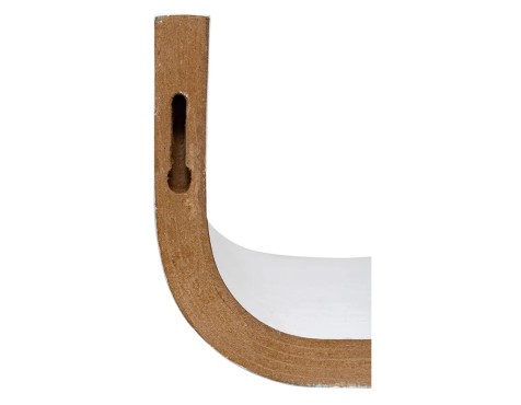 Estante De Pared Curvado Fixy Blanco