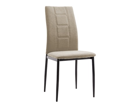 Silla Comedor Roxana Tela Beige