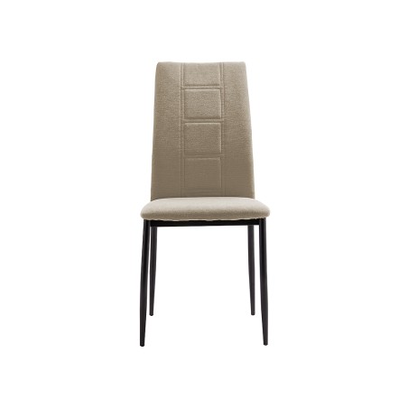 Silla Comedor Roxana Tela Beige