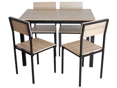 CONJUNTO MESA Y 4 SILLAS...