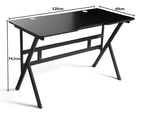 Mesa Gaming Negra