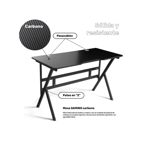Mesa Gaming Negra