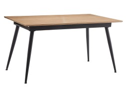 Mesa Salón Extensible Glen Madera Y Metal