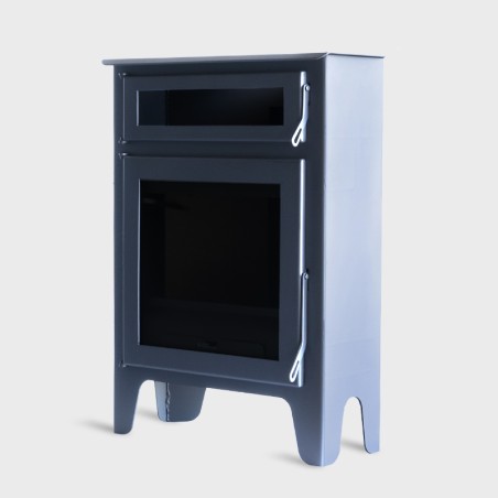 Estufa De Leña Con Horno Rinconera r5