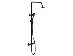 Columna Ducha Roc Grifo Termostatico Negro