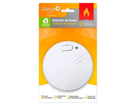 Detector De Humo Garza Blanc Interior