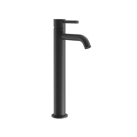 Grifo Lavabo Monomando Tube Xl Negro Mate