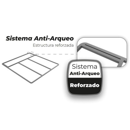 Canapé Abatible Brisa 30 Ártic 90X190Cm