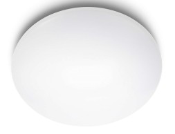 Plafón Led Philips Suede Blanco Luz Fría