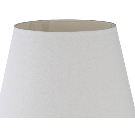 Lámpara De Pie Leo Madera Blanca