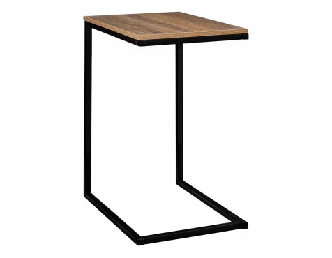 Mesa Auxiliar Madera Y Metal
