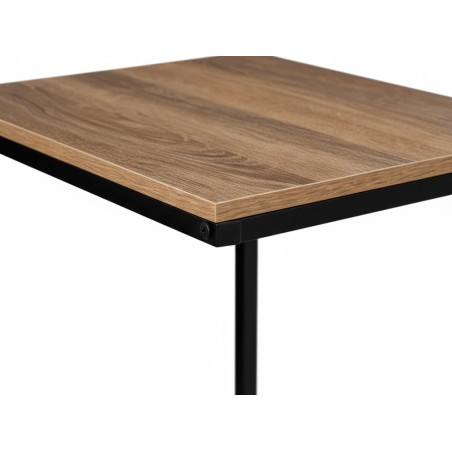 Mesa Auxiliar Madera Y Metal