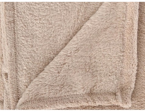 Manta Plaid Microfibra Lino