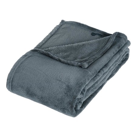 Plaid Microfibra Blau Tempesta
