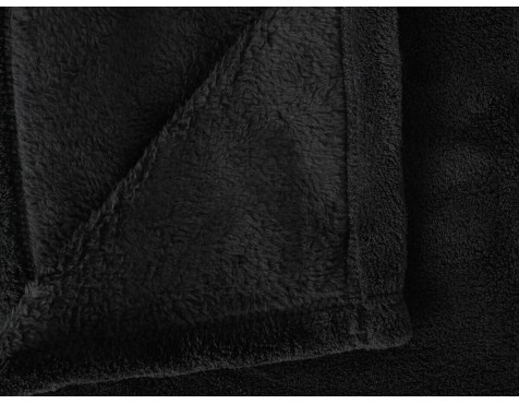 Plaid Microfibra Negre