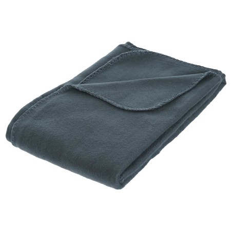 Manta Plaid Polar Azul Tormenta
