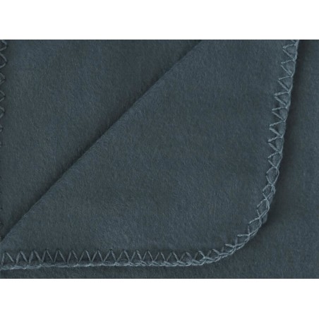 Manta Plaid Polar Azul Tormenta