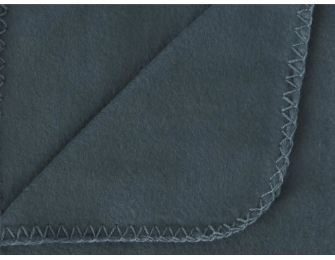 Manta Plaid Polar Azul Tormenta