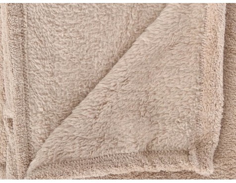 Manta Plaid Microfibra Lino
