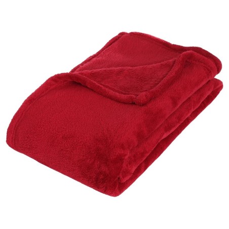 Manta Plaid Microfibra Roja