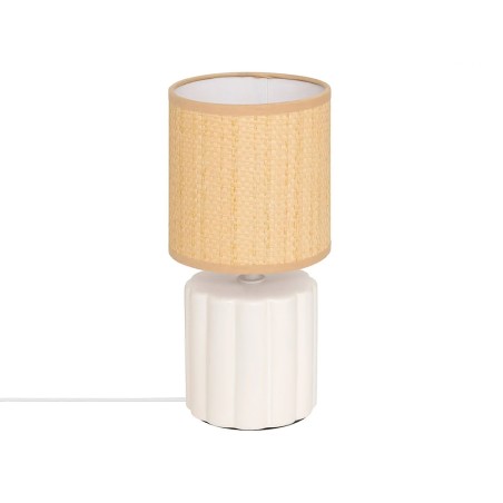 Lámpara De Mesa Tylia Natural/Blanco