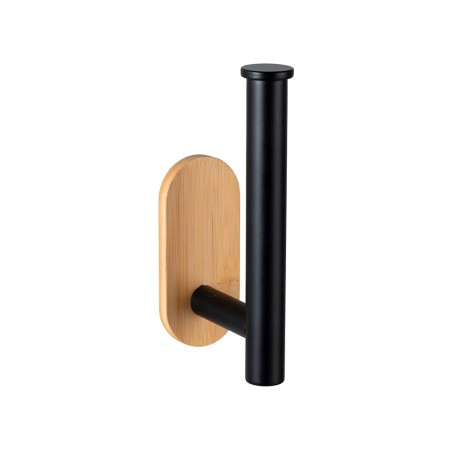Portarrollos Orea Bambú/Inox Negro
