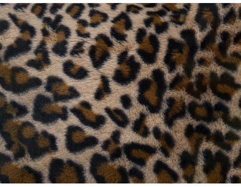 Plaid Fauves Camel Leopard