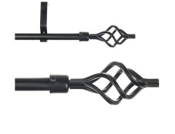 Barra De Cortina Extensible Fletxa Negre