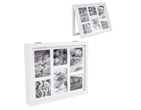 Tapa Para Contador Multifoto Blanco