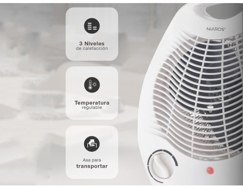 Termoventilador Evolution Blanco