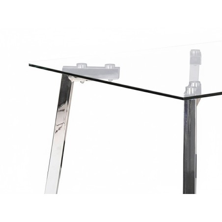 Mesa De Comedor De Cristal Juncal