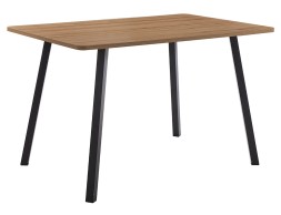 Mesa Salón Fija Edna Melamina Y Metal