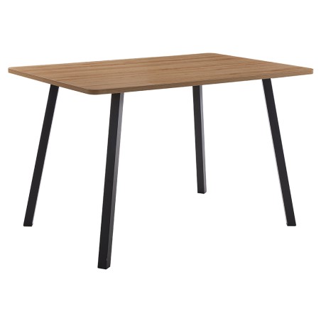 Mesa Salón Fija Edna Melamina Y Metal