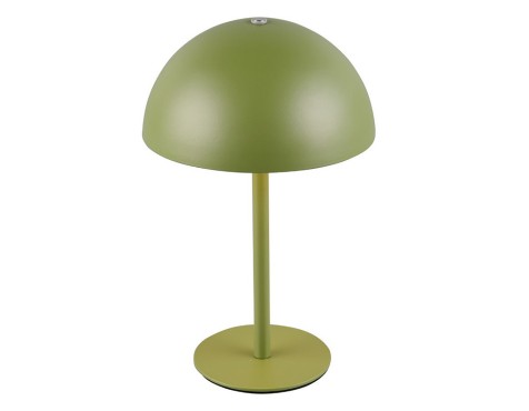 Lámpara De Mesa Munoz Verde Recargable