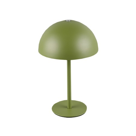 Lámpara De Mesa Munoz Verde Recargable